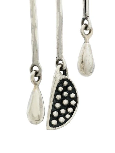 Shop Pamela Love Hera Mobile Earrings In Metallic