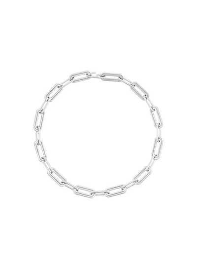 Shop Charlotte Valkeniers Wave Necklace  In Metallic
