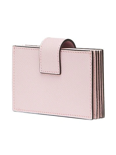 Shop Fendi Gusseted Card Holder - Pink