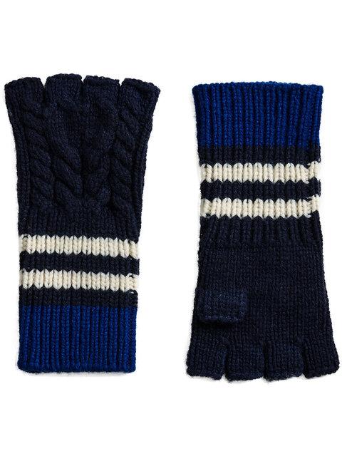 burberry fingerless gloves