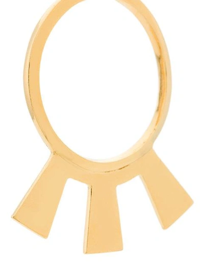 Wouters & Hendrix Technofossils Earrings In Metallic