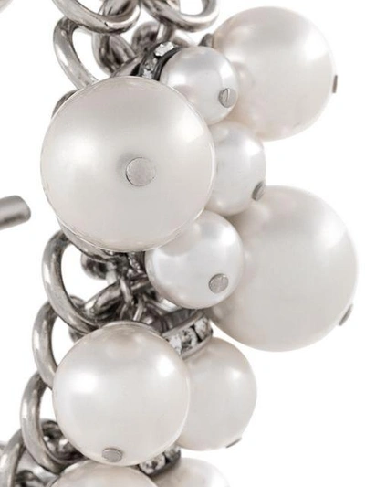 Shop Lanvin Pearl In White