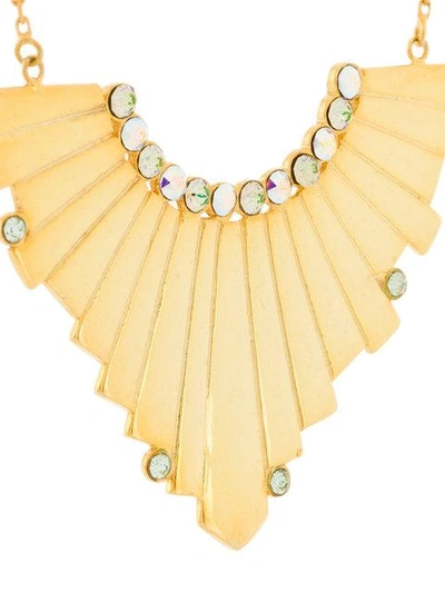 Shop Charlotte Valkeniers Cosmic Pendant Necklace - Metallic