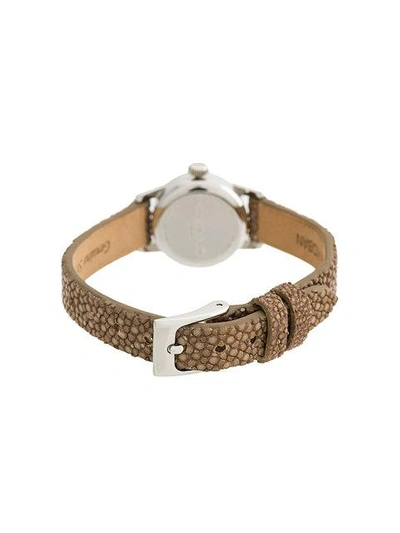 Shop Christian Koban Cute Diamond Watch In Neutrals