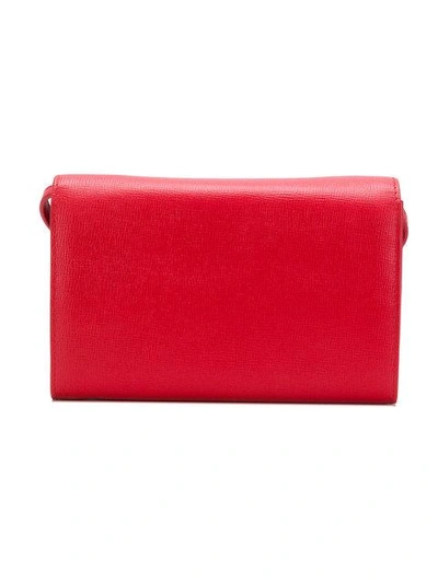 Shop Tom Ford Flap Shoulder Bag In Red