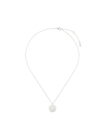 Shop Astley Clarke Mille Pendant Necklace In Metallic