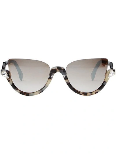 Shop Fendi Blink Sunglasses