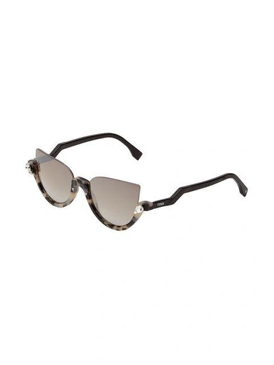 Shop Fendi Blink Sunglasses