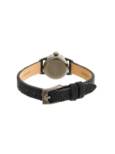 Shop Christian Koban Cute Black Diamond Watch