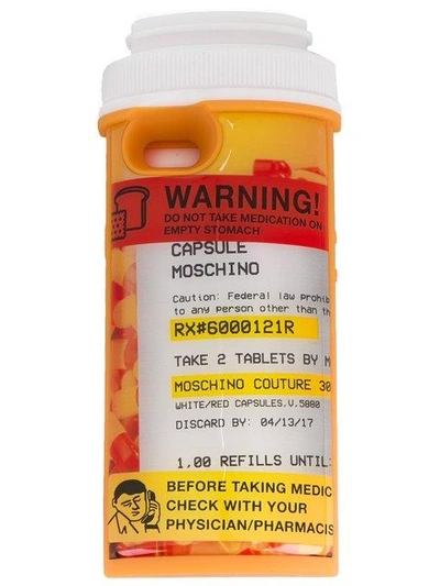 Shop Moschino Pill Pot Iphone 6 Case In Multicolour