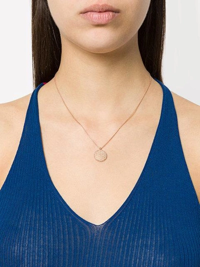 Shop Astley Clarke Mille Pendant Necklace In Metallic