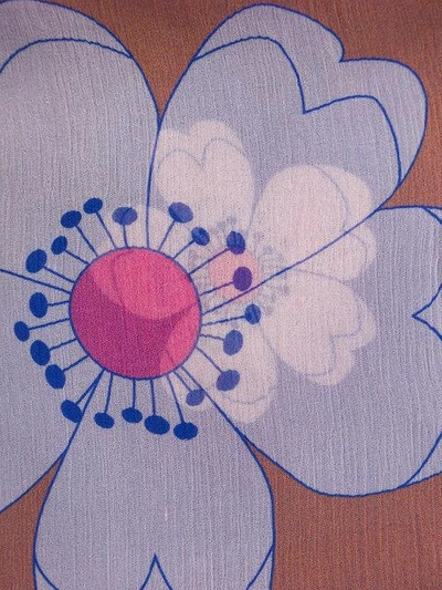 Shop A Peace Treaty Floral Print Scarf - Multicolour