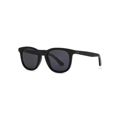 Shop Jimmy Choo Ben Wayfarer-style Sunglasses In Black
