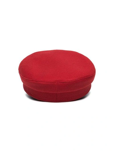 Ruslan Baginskiy Baker Boy Cap In Red