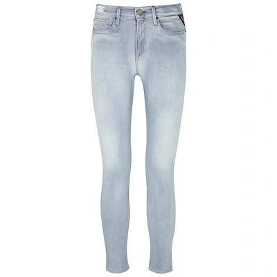 Replay Joi Hyperflex Skinny Jeans In Light Blue | ModeSens