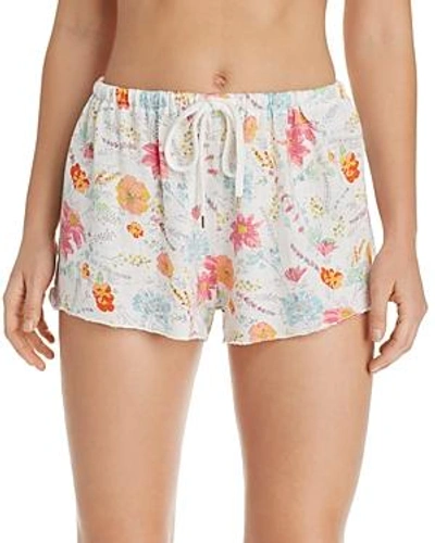 Shop Honeydew Starlight French Terry Shorts In Macrame Floral