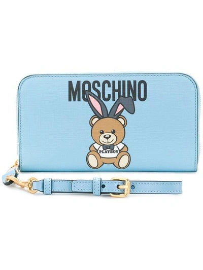 Shop Moschino Playboy Teddy Wallet