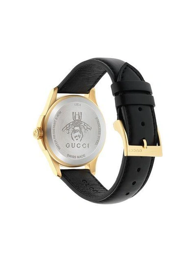 Shop Gucci Le Marché Des Merveilles 38mm Watch In Black