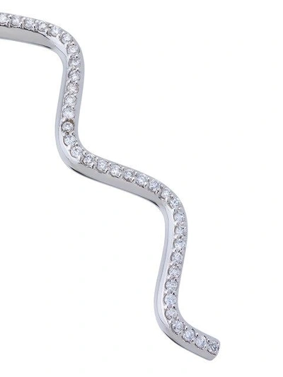 Shop Sabine Getty Baby Memphis Wave Choker - Silber In Silver