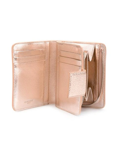 Shop Givenchy Pandora Wallet - Metallic