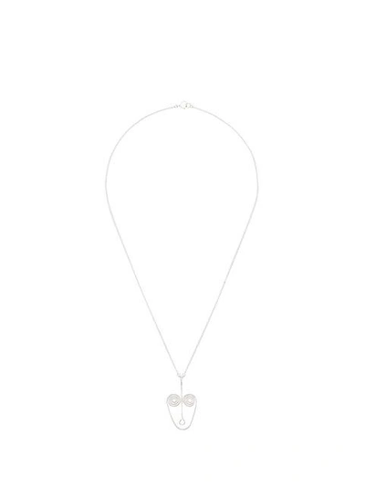 Shop Petite Grand Picasso Necklace - Metallic