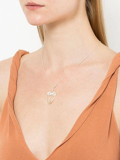 Shop Petite Grand Picasso Necklace - Metallic