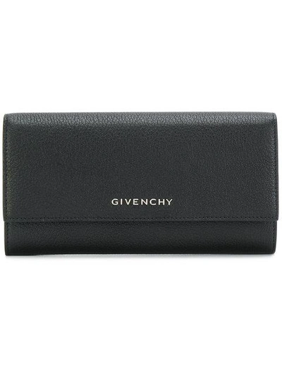 Shop Givenchy Pandora Continental Wallet - Black