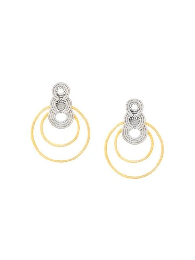 Shop Charlotte Valkeniers Spectrum Earrings - Metallic