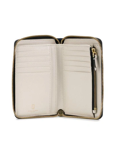 Shop Marc Jacobs Snapshot Compact Wallet - Blue