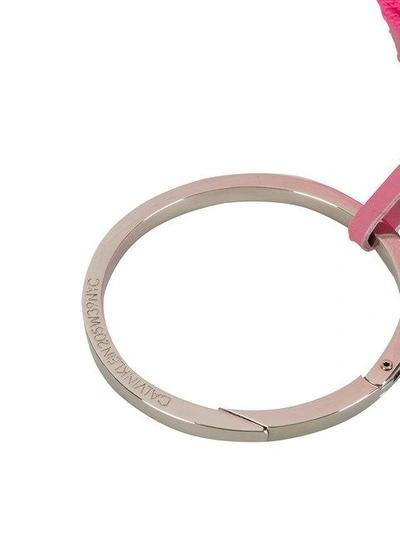 Shop Calvin Klein 205w39nyc Ombre Key Chain In Pink