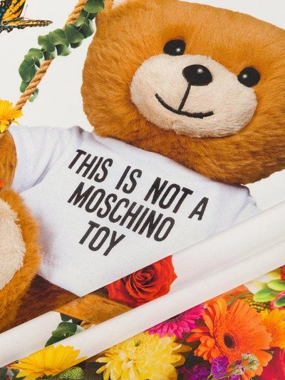 Shop Moschino Toy Teddy Scarf