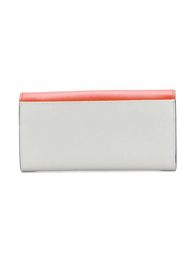 Shop Marni Colour Block Foldover Wallet