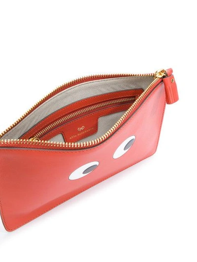 Shop Anya Hindmarch Eyes Zip Pouch