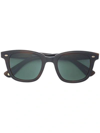 Shop Garrett Leight Calabar Sunglasses In Black