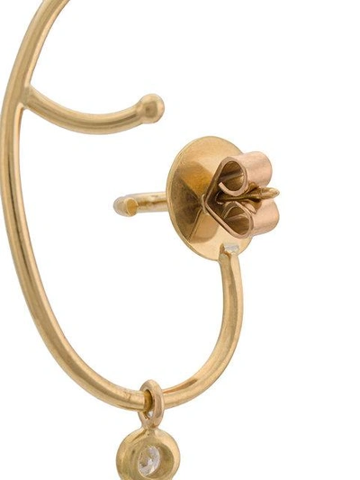 Shop Ana Khouri Floral Cuff Earring - Metallic