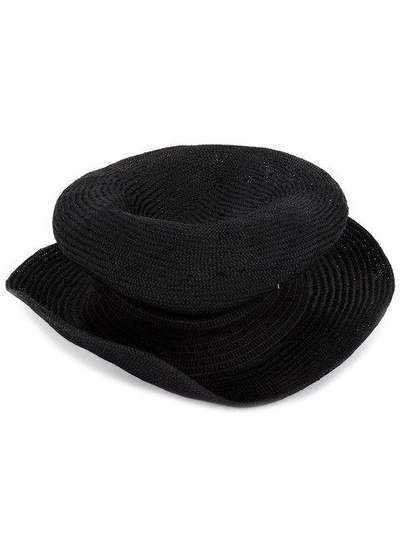 Shop Horisaki Design & Handel Deformed Hat - Black