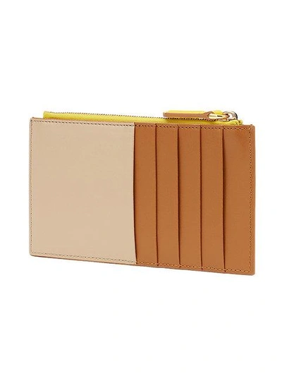 Shop Fendi Tri-color Wallet