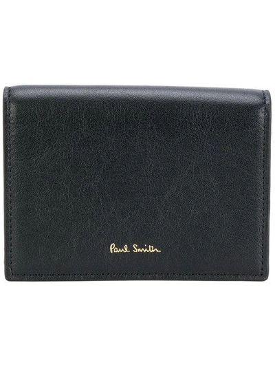 Shop Paul Smith 'concertina' Card Holder In Black