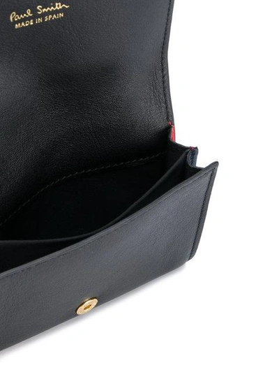 Shop Paul Smith 'concertina' Card Holder In Black