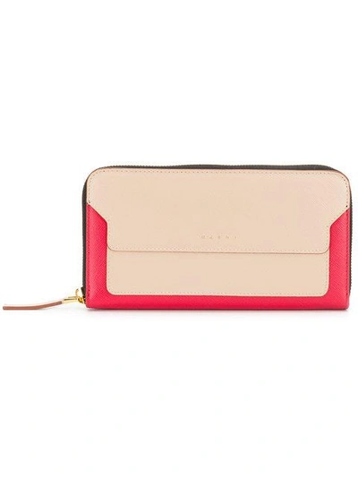 Shop Marni Rectangular Shape Purse - Neutrals