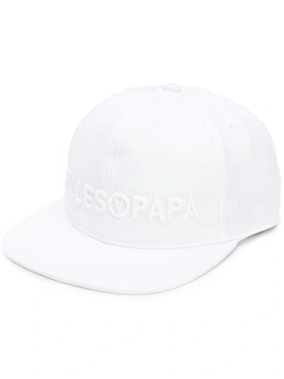 Shop Filles À Papa Logo Cap In White