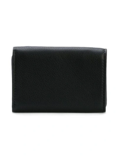 Shop Balenciaga Papier Mini Wallet In Black