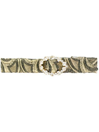 Shop Ca&lou Gigi Crystal Head Band - Metallic