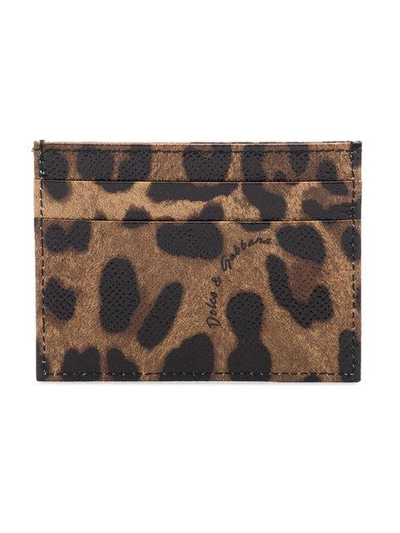 leopard print cardholder