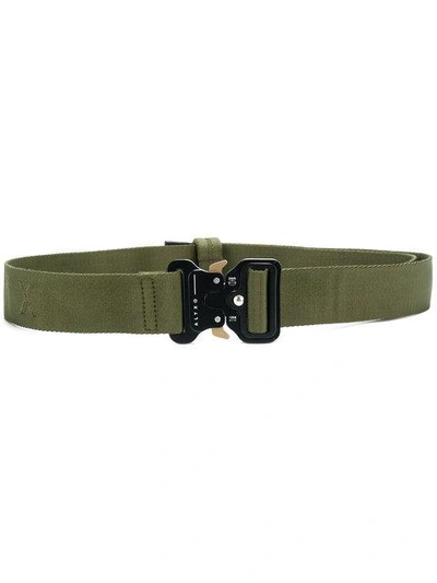 Shop Alyx Adjustable Fit Belt In Green