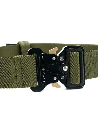 Shop Alyx Adjustable Fit Belt In Green