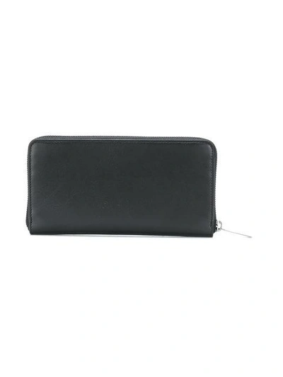 Shop Stella Mccartney Star Embellished Wallet In Black