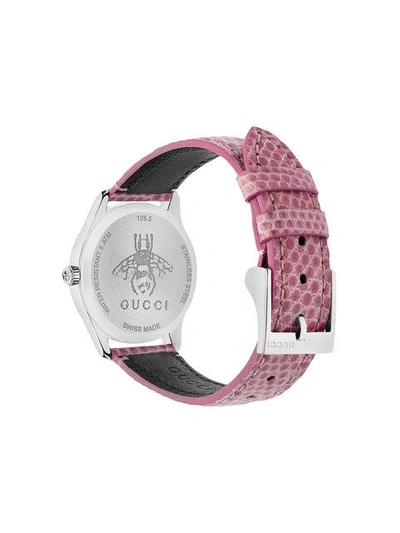 Shop Gucci G-timeless, 29mm - Pink