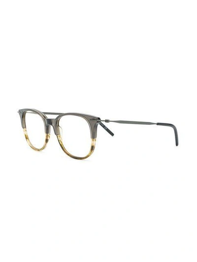 Shop Tomas Maier Eyewear Square Glasses In Green