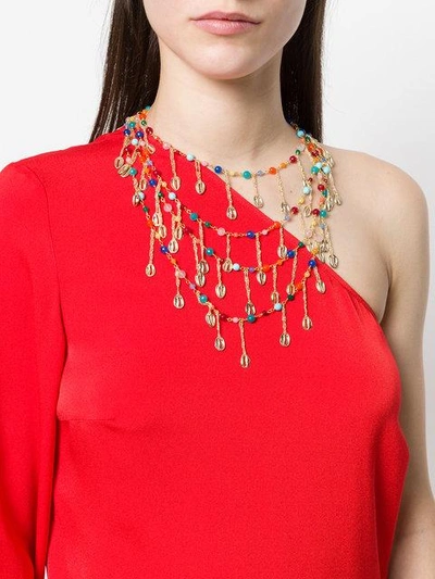 Shop Rosantica Antilla Necklace In Multicolour